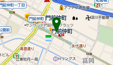 から好し 門前仲町店の地図画像