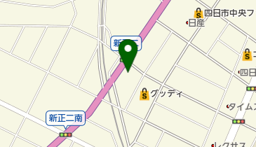 から好し 四日市新正店の地図画像