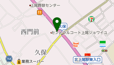 から好し 上尾久保店の地図画像