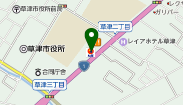 から好し 草津店の地図画像