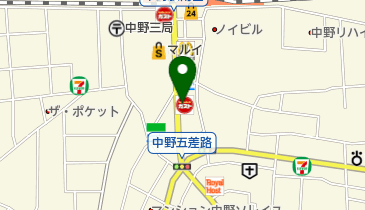 から好し 中野南口店の地図画像