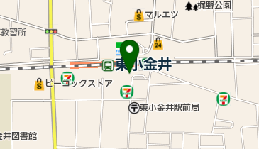 から好し 東小金井店の地図画像