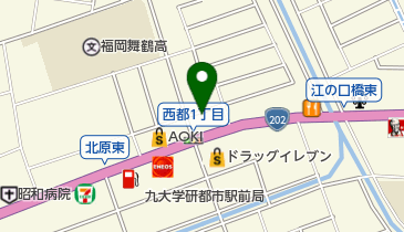 から好し 福岡伊都店の地図画像