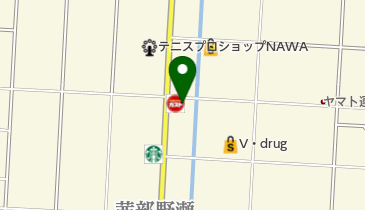 ガスト 岐阜茜部店(から好し取扱店)の地図画像