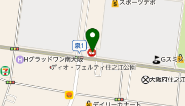 ガスト 住之江スポーツビレッジ店(から好し取扱店)の地図画像