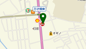 ガスト 甲府上今井店(から好し取扱店)の地図画像