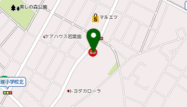 ガスト 千葉貝塚店(から好し取扱店)の地図画像