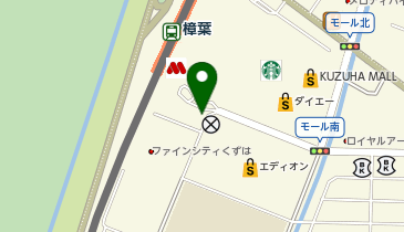 ガスト 樟葉駅前店(から好し取扱店)の地図画像