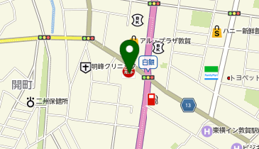 ガスト 敦賀店(から好し取扱店)の地図画像