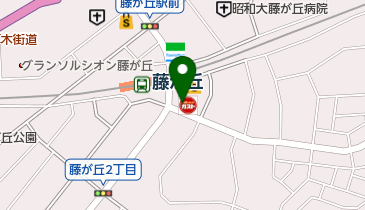 ガスト 青葉藤が丘店(から好し取扱店)の地図画像