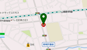 ガスト 伊丹野間店(から好し取扱店)の地図画像