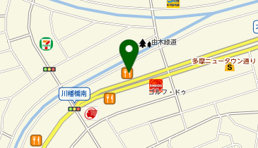 ガスト 八王子松木店(から好し取扱店)の地図画像