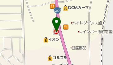 ガスト イオン半田店(から好し取扱店)の地図画像