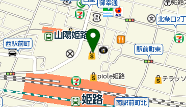 ガスト 姫路駅前店(から好し取扱店)の地図画像