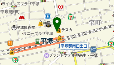 chawan ラスカ平塚店の地図画像