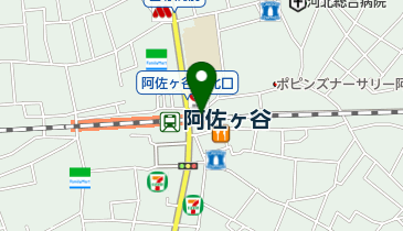 chawan ビーンズ阿佐ヶ谷店の地図画像