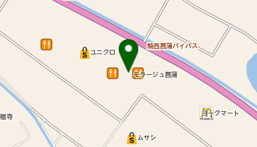 chawan モラージュ菖蒲店の地図画像