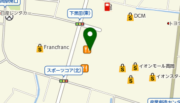 chawan イオンモール高岡店の地図画像