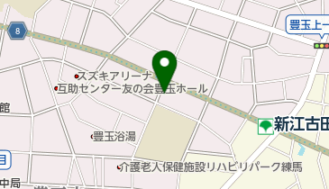 しゃぶ葉 豊玉北店の地図画像