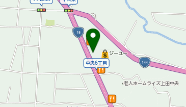 しゃぶ葉 上田中央店の地図画像