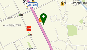 しゃぶ葉 宇都宮戸祭店の地図画像