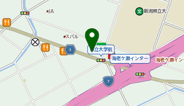 しゃぶ葉 海老ケ瀬インター店の地図画像