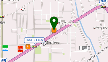 しゃぶ葉 高槻西店の地図画像