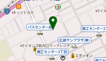 しゃぶ葉 広島アルパーク店の地図画像