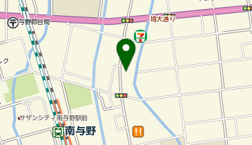 しゃぶ葉 南与野店の地図画像