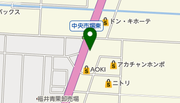 しゃぶ葉 福井大和田店の地図画像