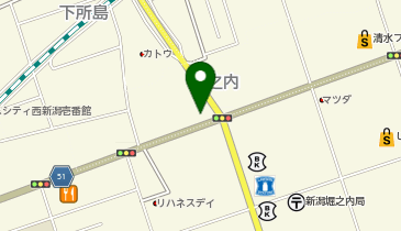 しゃぶ葉 新潟堀之内店の地図画像