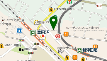 しゃぶ葉 津田沼駅前店の地図画像