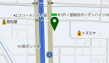 しゃぶ葉 東大阪瓜生堂店の地図画像