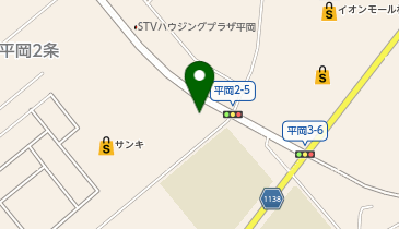 しゃぶ葉 札幌平岡店の地図画像