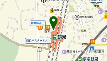 しゃぶ葉 鶴見駅前店の地図画像
