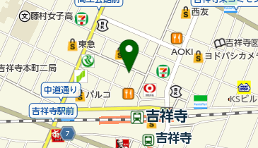 しゃぶ葉 吉祥寺店の地図画像