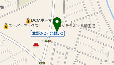 むさしの森珈琲 札幌北野店の地図画像