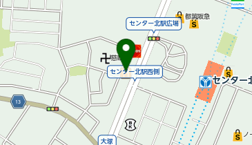 ペルティカ 港北ニュータウン店の地図画像