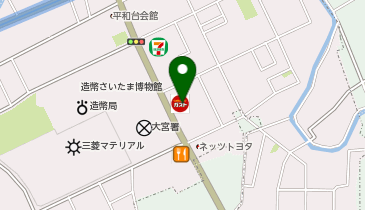 ペルティカ さいたま新都心店の地図画像