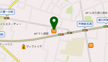 ペルティカ 三鷹新川店の地図画像