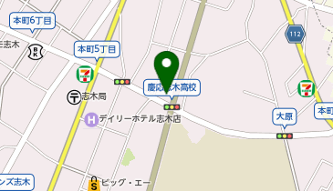 点心甜心 志木店の地図画像