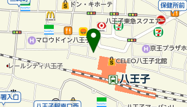 しゃぶ葉 八王子駅北口店の地図画像