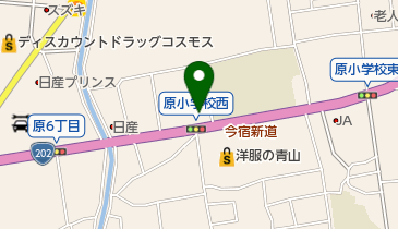 しゃぶ葉 原店の地図画像