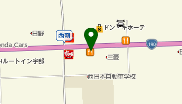 しゃぶ葉 宇部店の地図画像