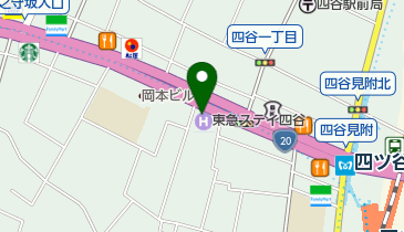 しゃぶ葉 四谷店の地図画像