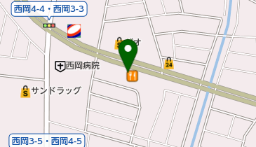 しゃぶ葉 札幌羊ヶ丘通り店の地図画像