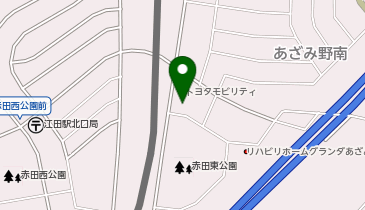 しゃぶ葉 あざみ野店の地図画像