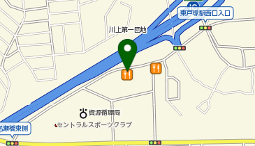 しゃぶ葉 東戸塚店の地図画像