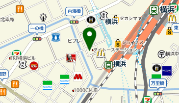 しゃぶ葉 横浜駅西口店の地図画像