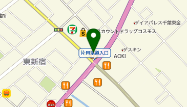 しゃぶ葉 東金店の地図画像
